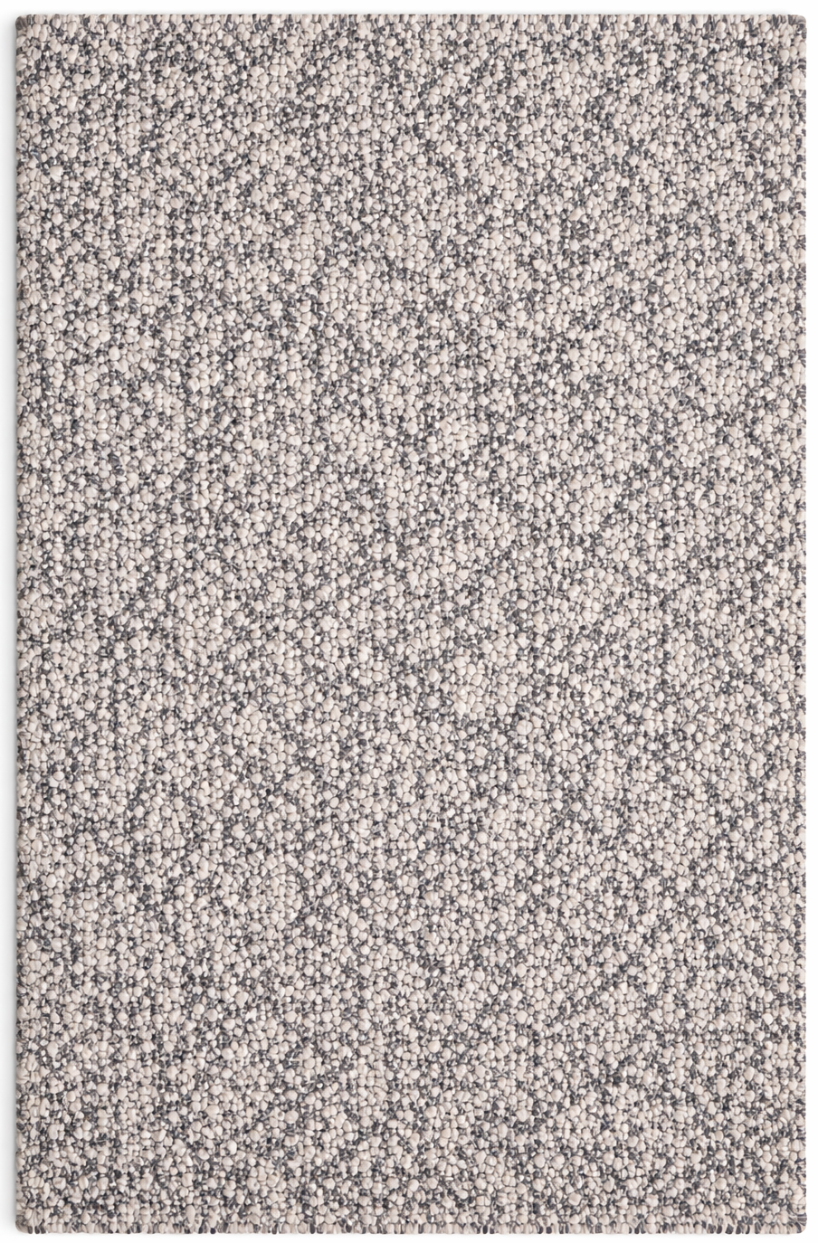 Zavelle Black White Contrast Hand-Woven Rug