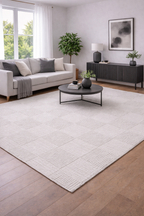 Luma White Wool Rug