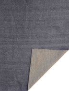Sierra Plain Smoke Grey Hand-Woven Rug