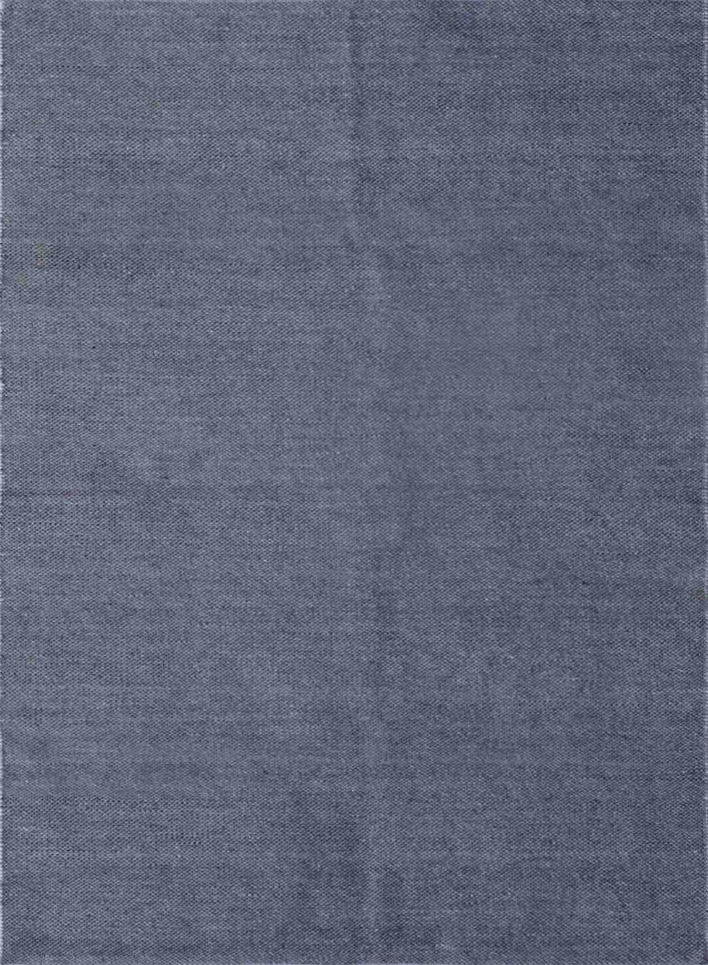 Sierra Plain Periwinkle Blue Hand-Woven Rug