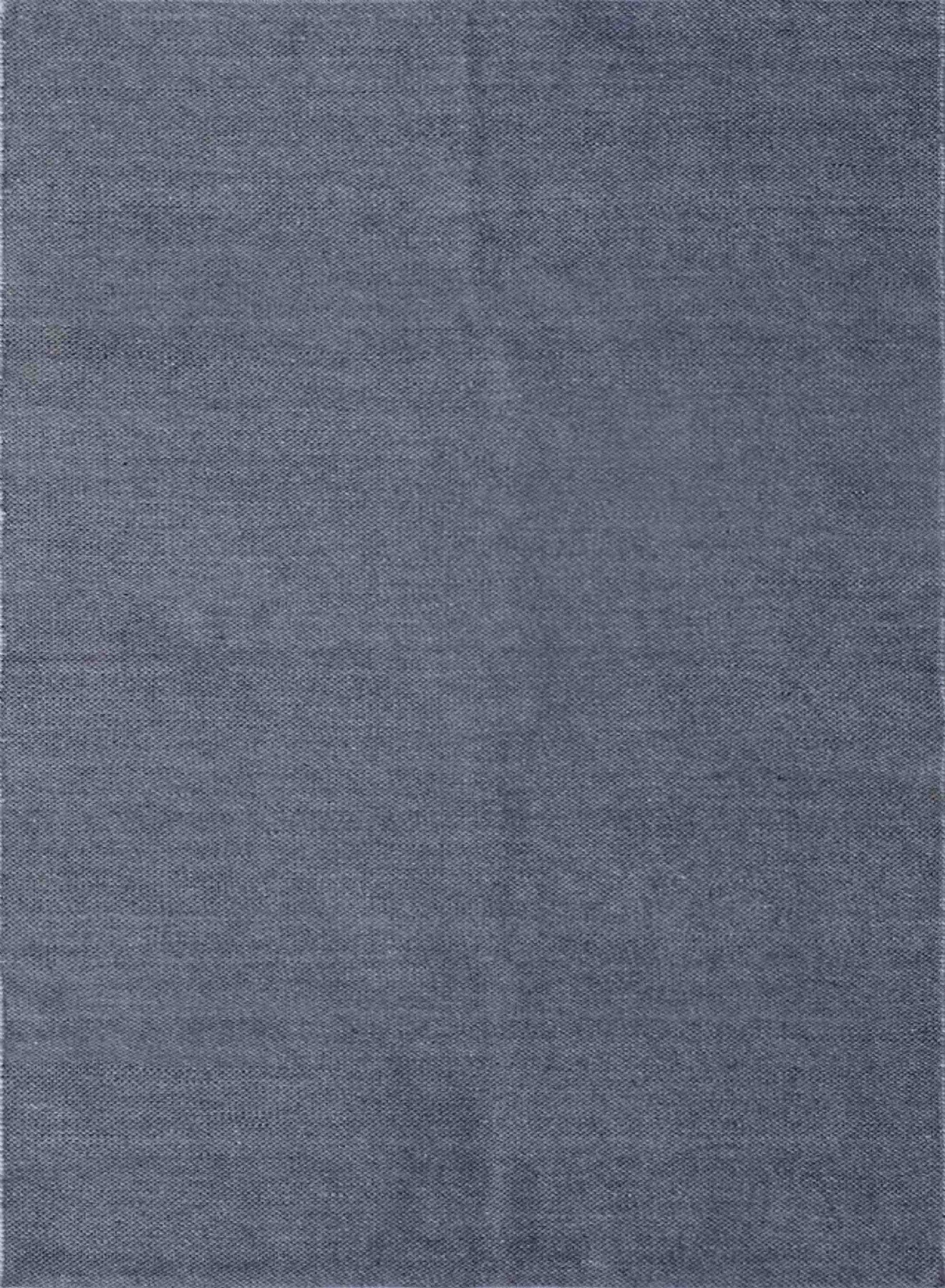Sierra Plain Periwinkle Blue Hand-Woven Rug