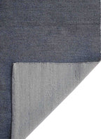 Sierra Plain Periwinkle Blue Hand-Woven Rug