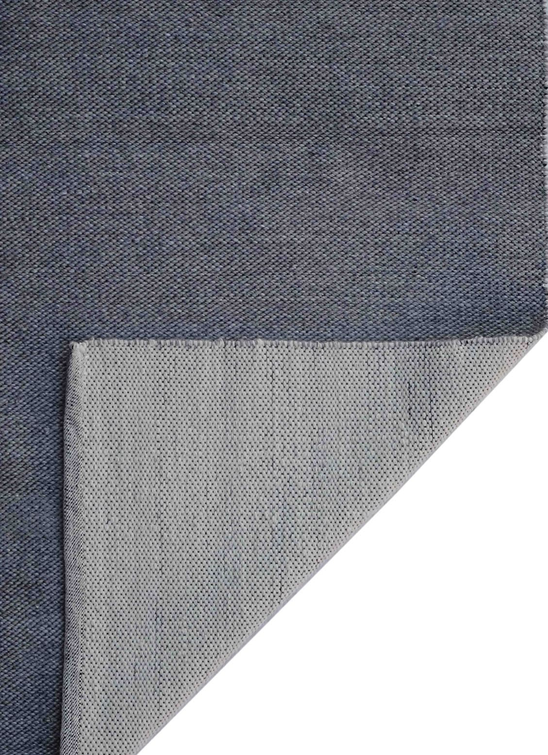 Sierra Plain Periwinkle Blue Hand-Woven Rug