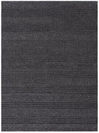 Sierra Stitches Smoke Grey Hand-Woven Rug