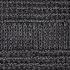 Sierra Stitches Smoke Grey Hand-Woven Rug