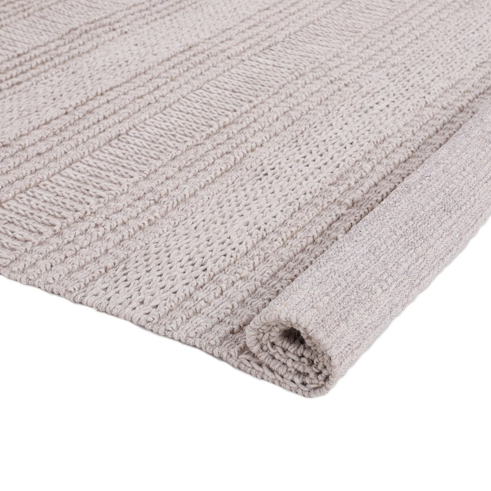 Sierra Stitches Sandstone Hand-Woven Rug