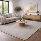 Sierra Lund Silver Hand-Woven Rug