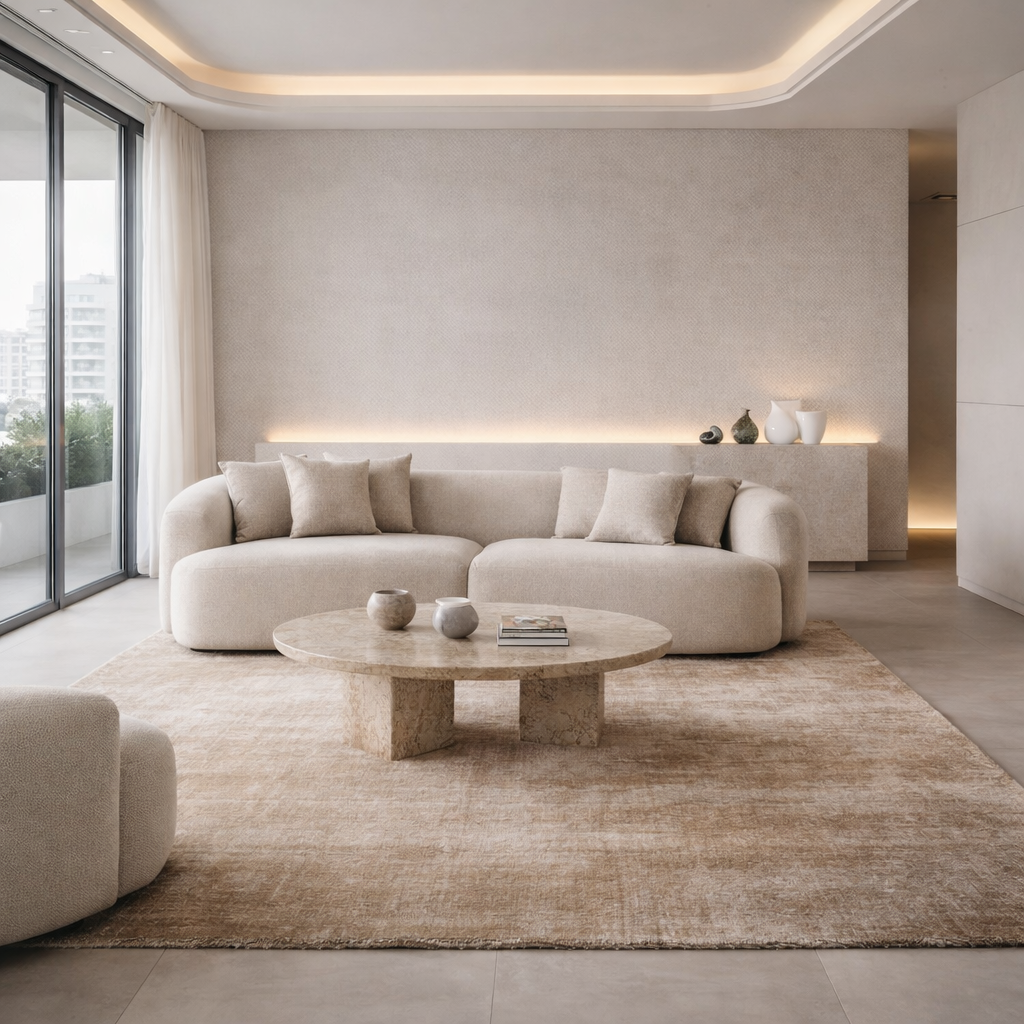 Evara Sobel Rust Rug