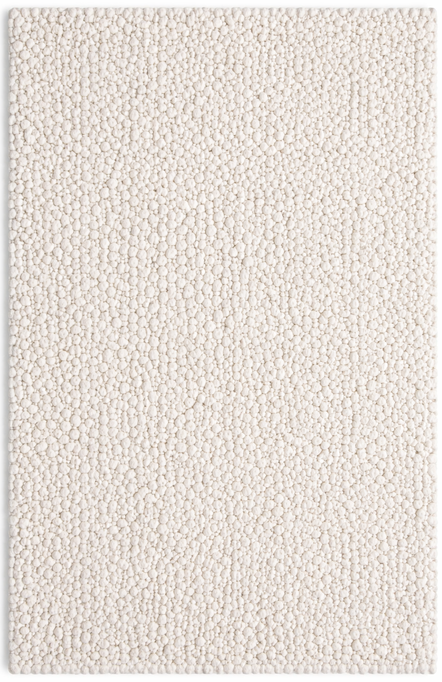 Zavelle Pure White Hand-Woven Rug