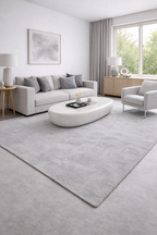 Valen Silver Wool Rug