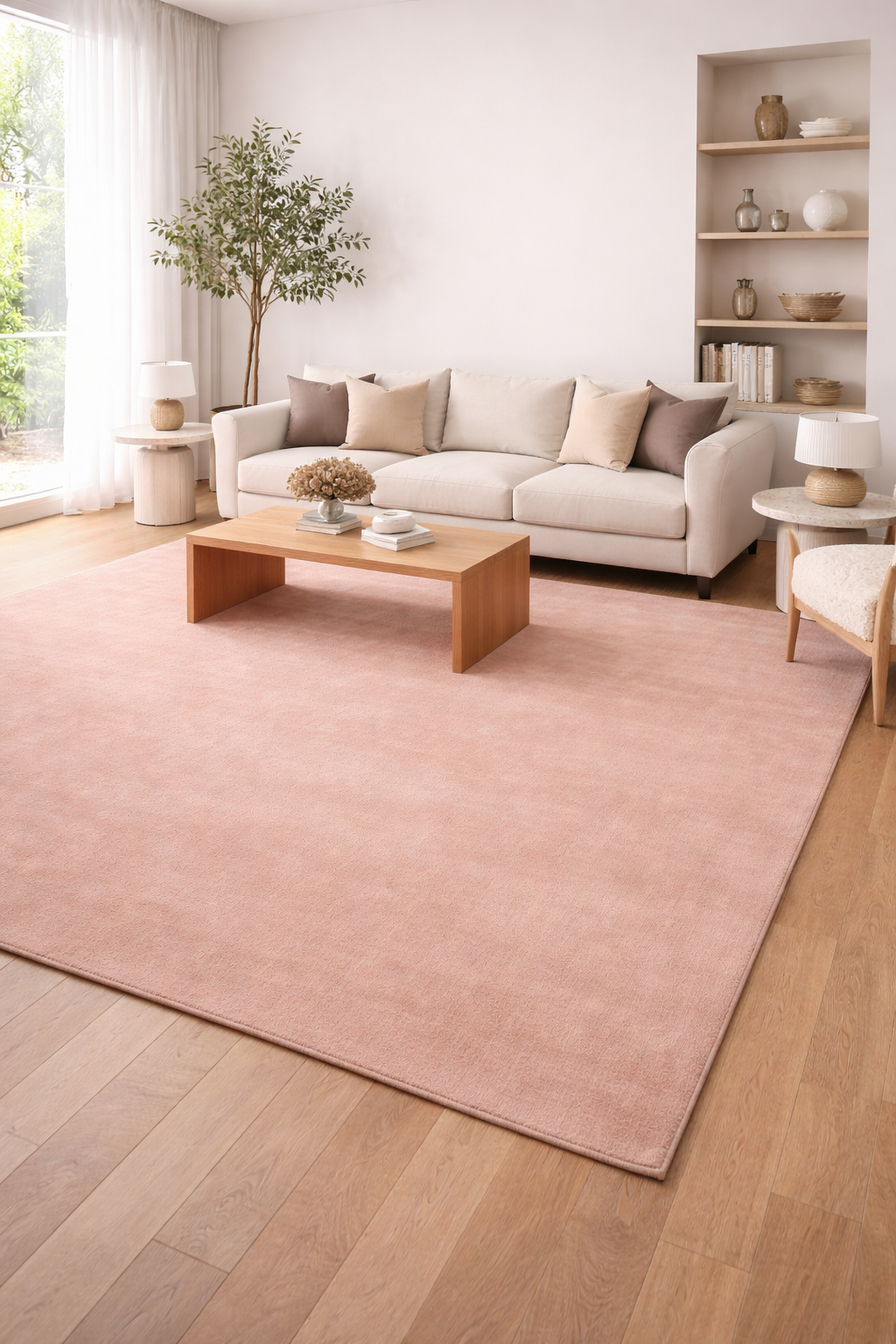 Drift Atelier Blush Wool Rug
