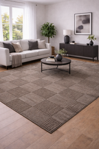 Luma Brown Wool Rug