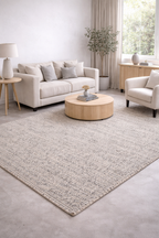 Sorelle Light Grey Hand-Woven Rug