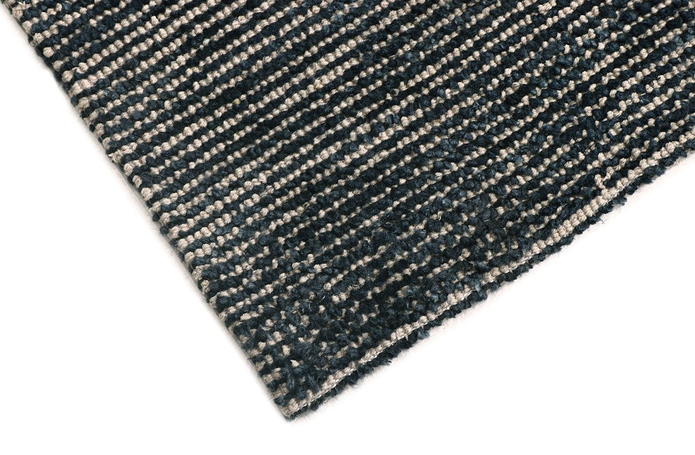 Haven Hand-Loomed Midnight Grey Rug