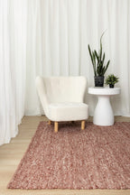 Solara Coral Hand-Woven Rug