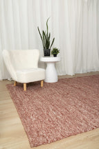 Solara Coral Hand-Woven Rug