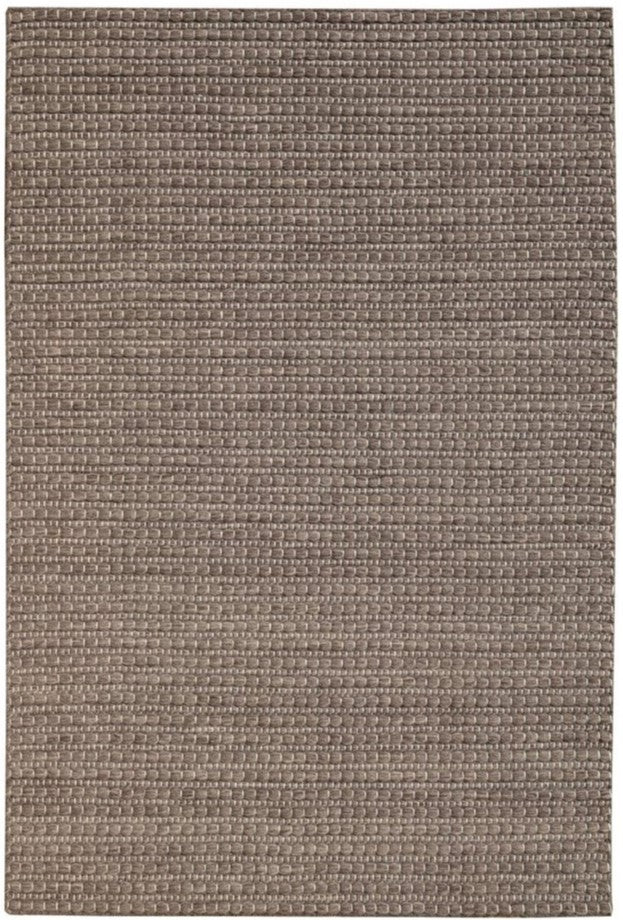 Arden Mocha Brown Flatweave Rug