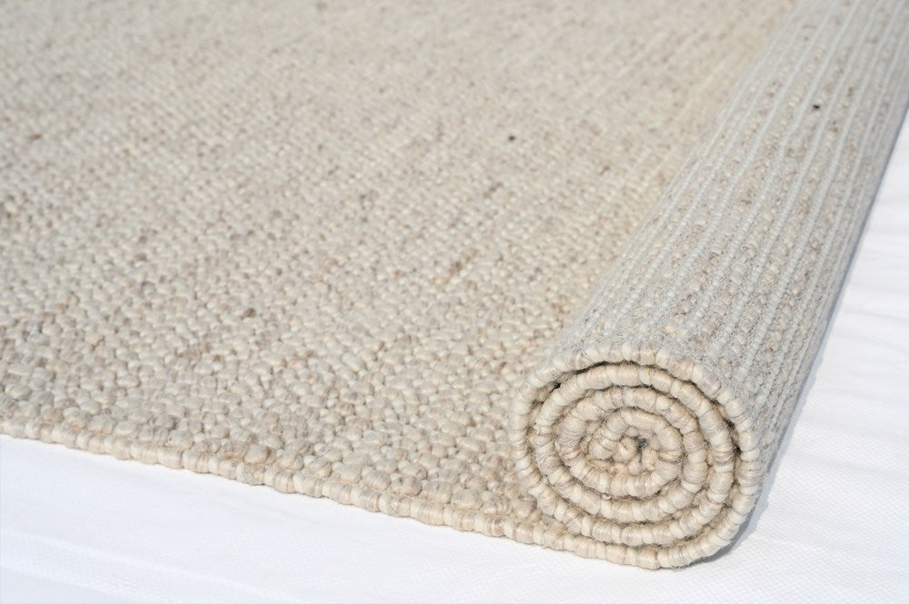 Liora Light Beige Boucle Rug