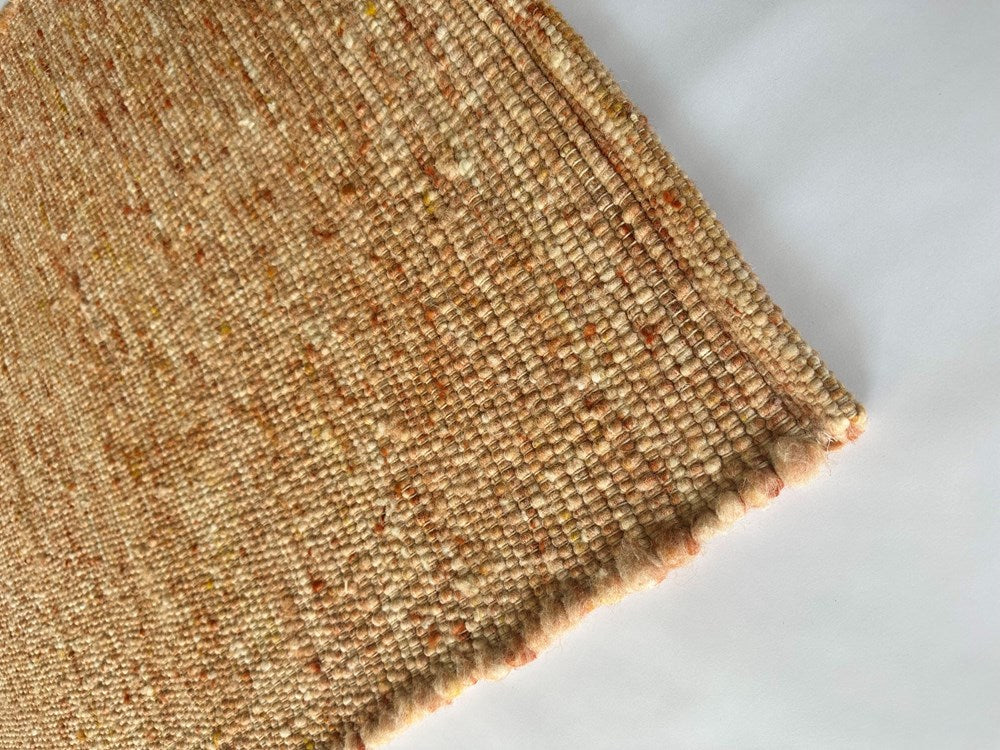 Solara Peach Hand-Woven Rug