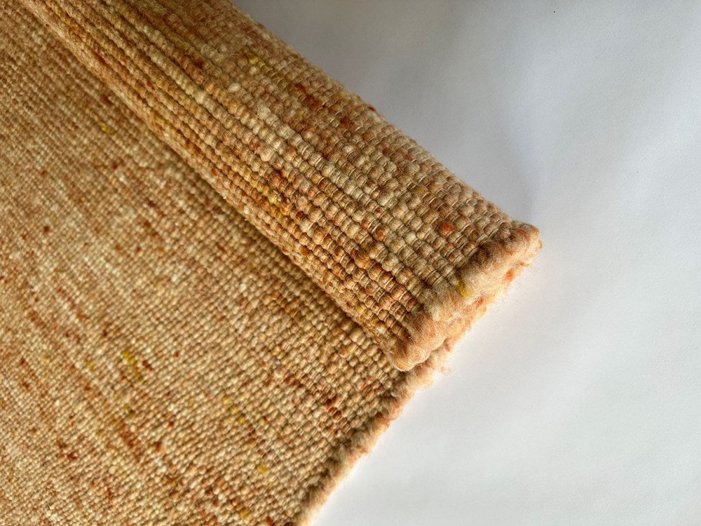 Solara Peach Hand-Woven Rug