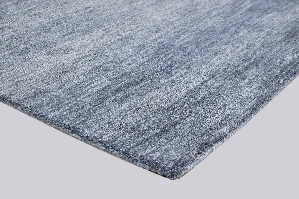 Kade Denim Blue Wool Rug