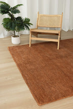 Kade Rust Wool Rug