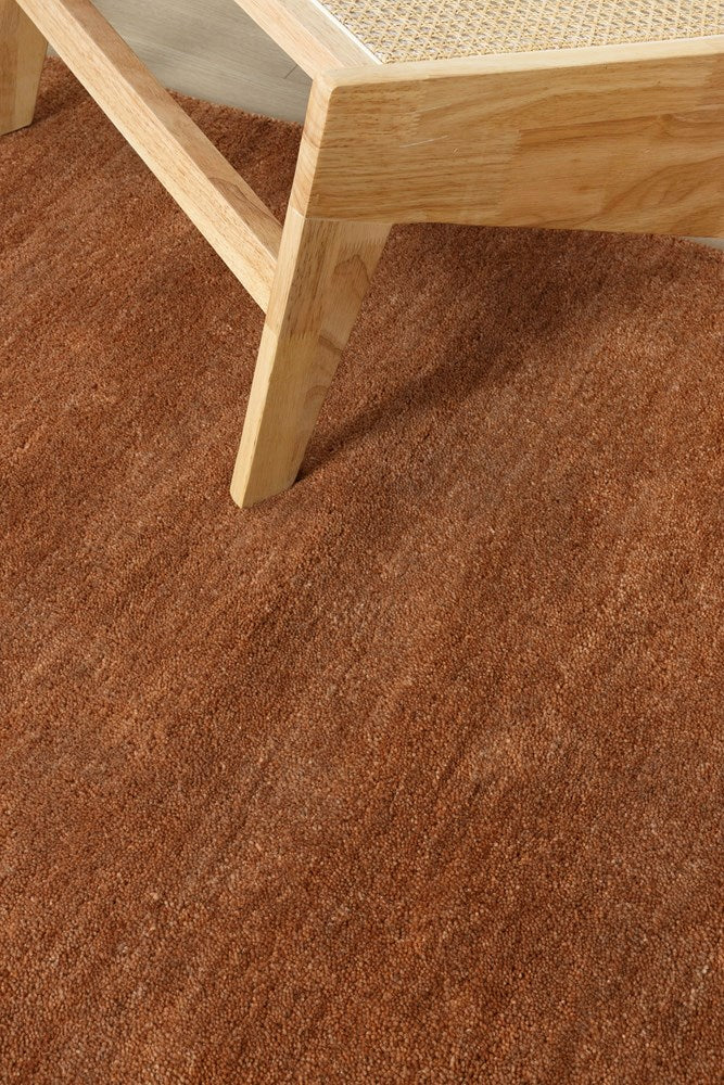 Kade Rust Wool Rug
