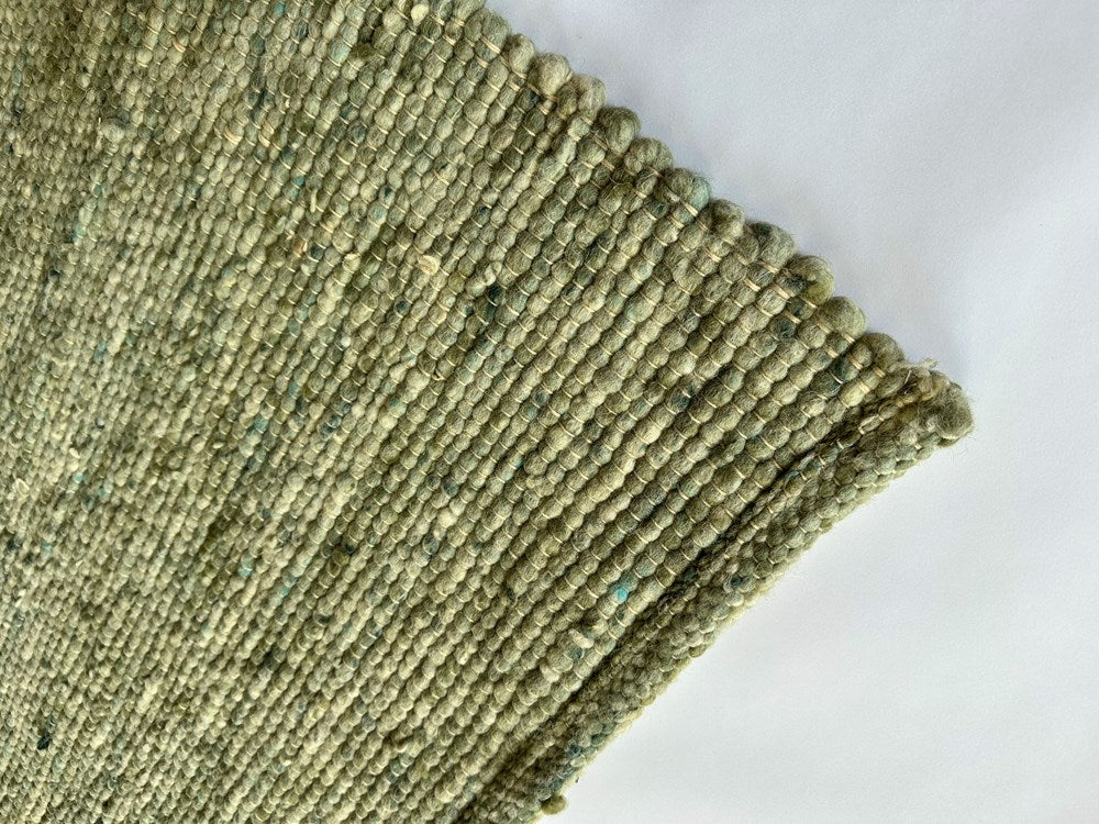 Solara Sea Green Hand-Woven Rug