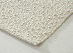 Nori Mini Ivory Textured Rug