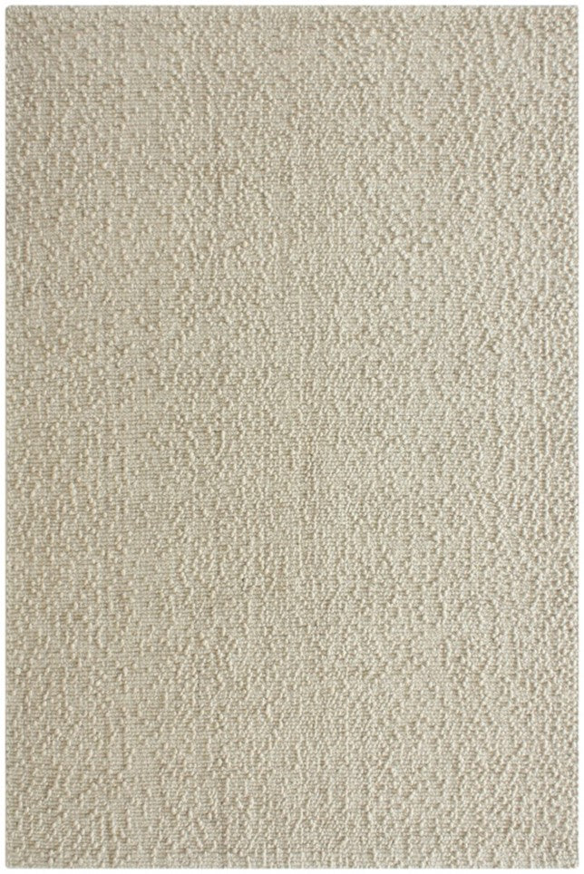 Nori Mini Oatmeal Beige Textured Rug