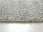 Nori Mini Silver Ash Textured Rug