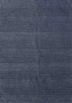 Sierra Stitches Periwinkle Blue Hand-Woven Rug
