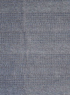 Sierra Stitches Periwinkle Blue Hand-Woven Rug