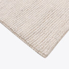 Solstice Day White Hand-Woven Rug