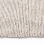 Solstice Day White Hand-Woven Rug