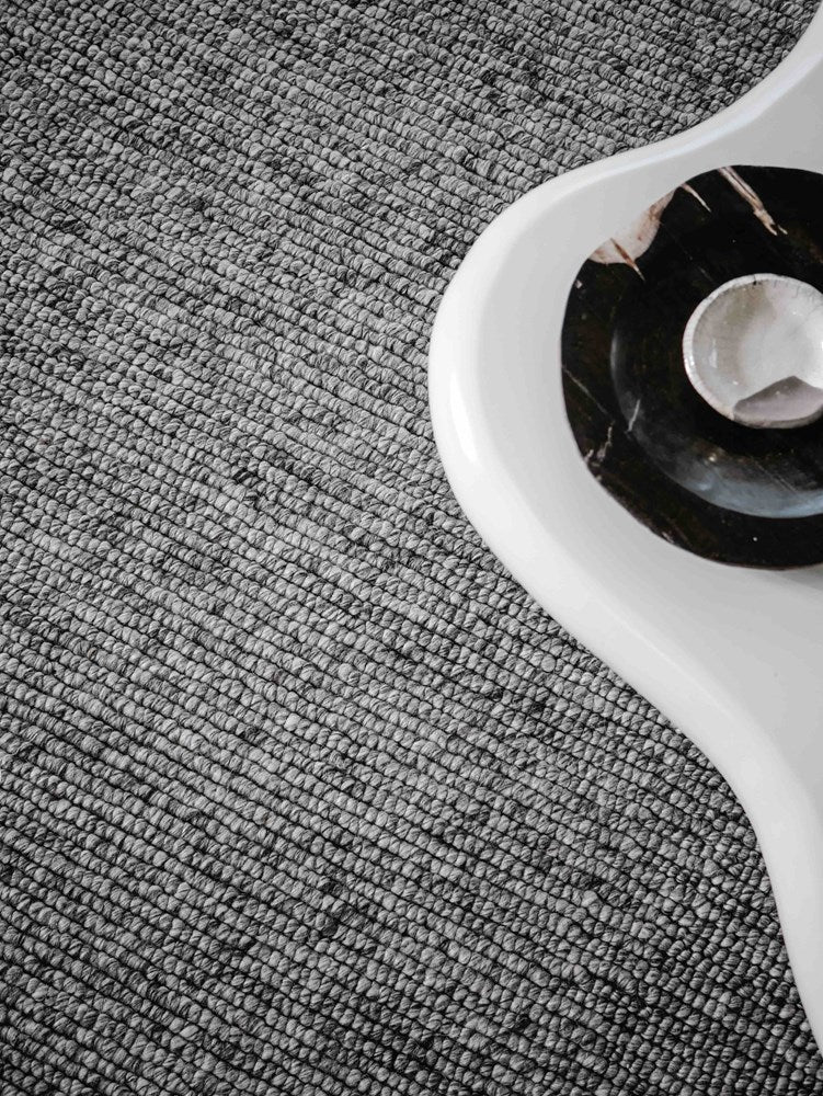 Solstice Night Grey Hand-Woven Rug