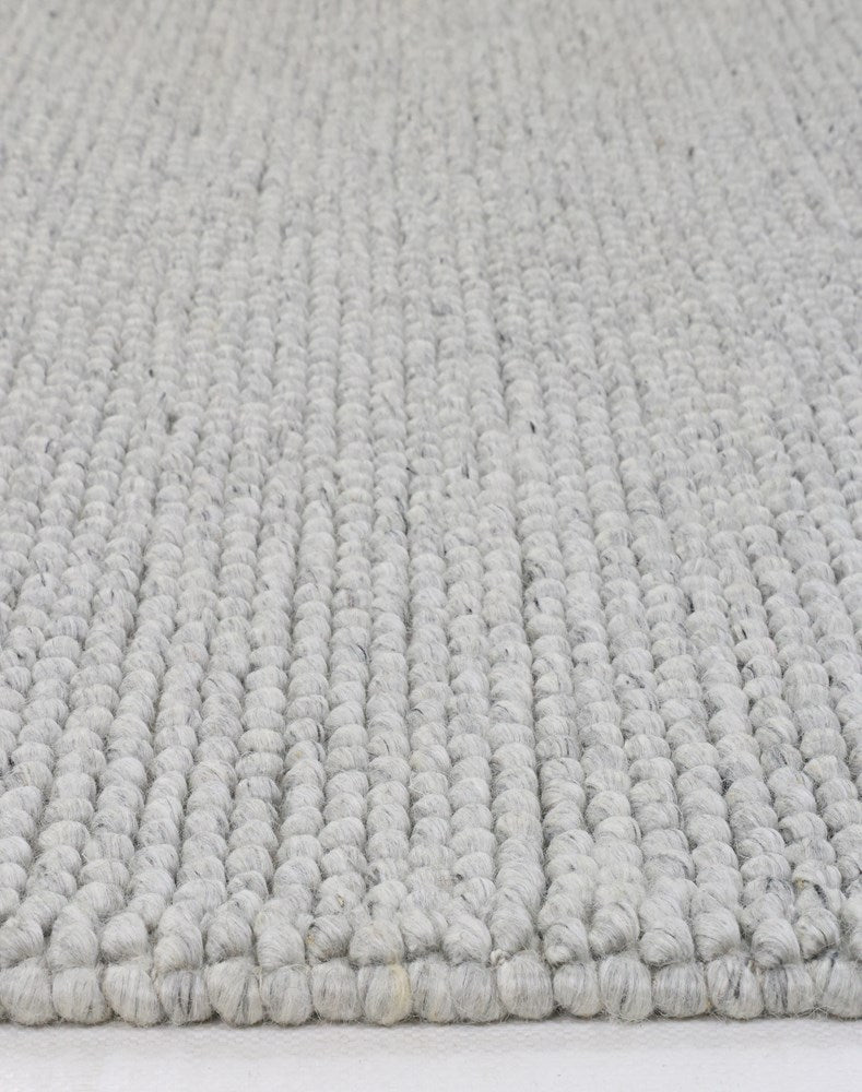 Echelon Silver Boucle Rug