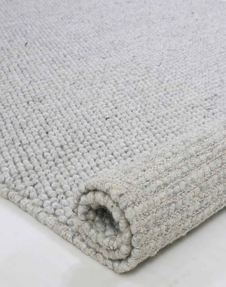 Echelon Silver Boucle Rug
