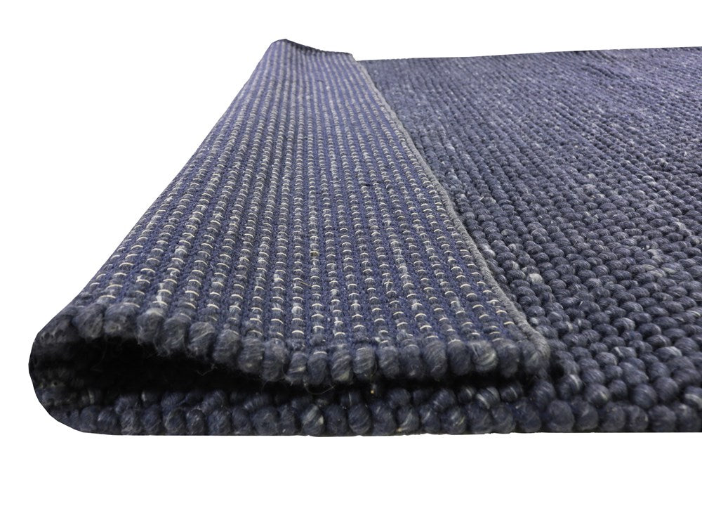 Echelon Navy Boucle Rug