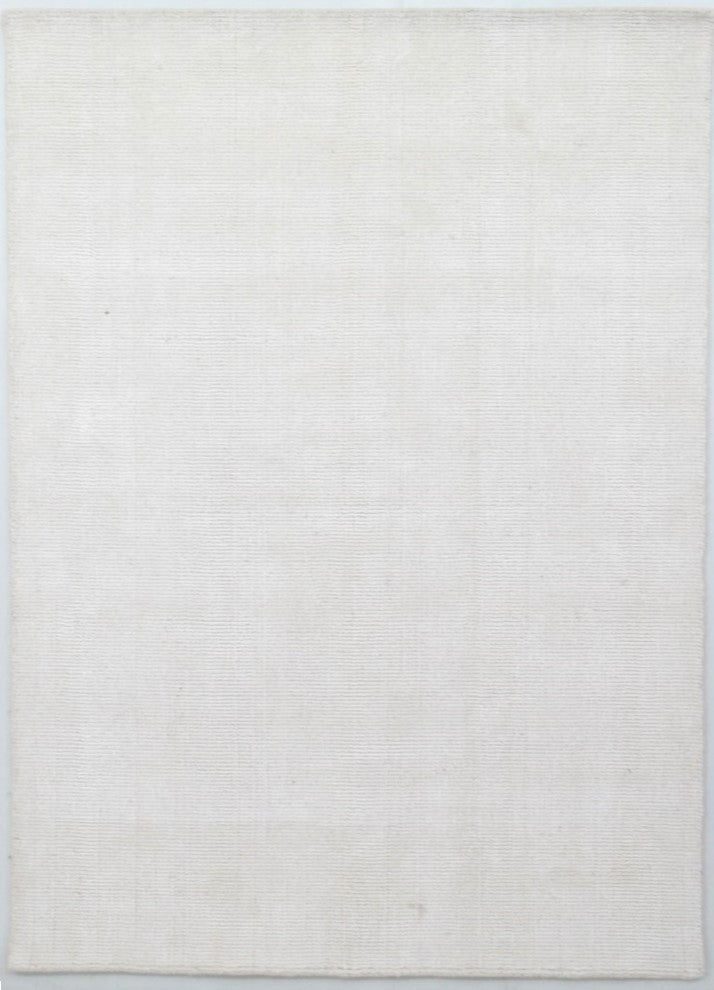 Valen Pearl White Wool Rug