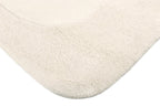 Zephyr Ivory Contemporary Wool Rug
