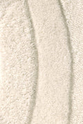 Zephyr Ivory Contemporary Wool Rug