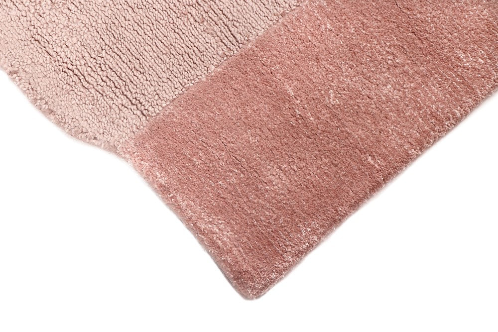 Zephyr Pink Contemporary Rug