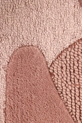 Zephyr Pink Contemporary Rug