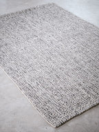 Sorelle Silver Hand-Woven Rug