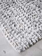 Sorelle Silver Hand-Woven Rug