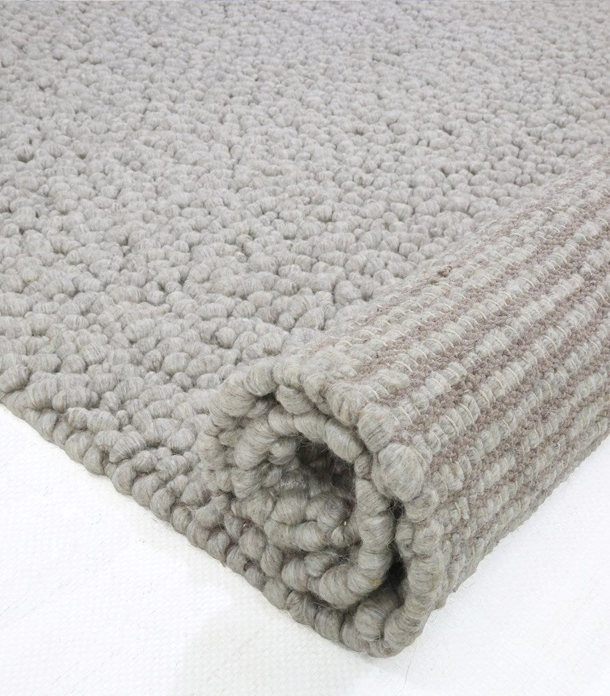 Zavelle Ash Grey Hand-Woven Rug