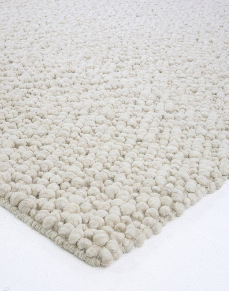 Zavelle Sandstone Beige Hand-Woven Rug