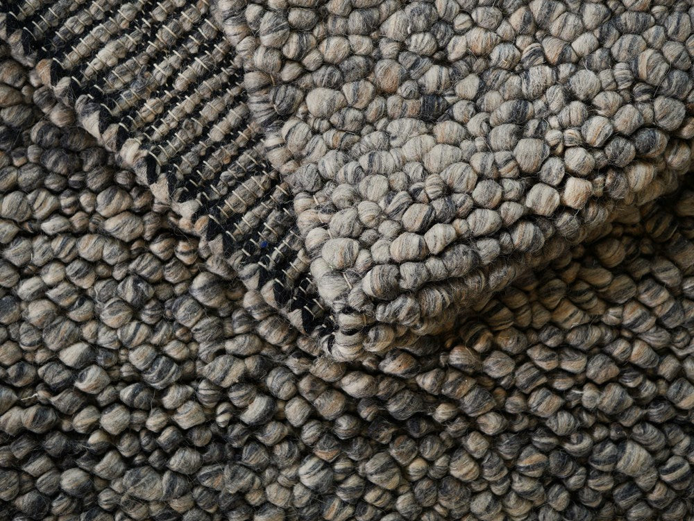 Zavelle Steel Beige Hand-Woven Rug