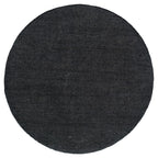 Selora Black Hand-Woven Jute Rug